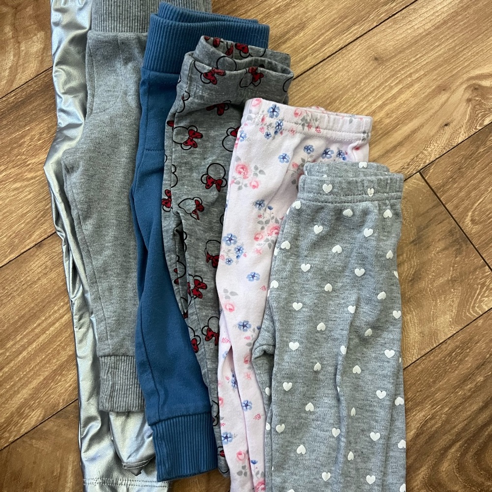 Baby girl 6-9 month pants lot